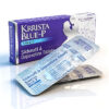 巔峰藍P-2 巔峰藍P超級威而鋼雙效片 KRRISTA BLUE-P 鋁箔排裝與藥品規格 - 雙效成分標示