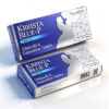 巔峰藍P-3 巔峰藍P超級威而鋼雙效片 KRRISTA BLUE-P 鋁箔單排藥板特寫 - 高濃度雙效威而鋼