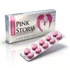 粉色風暴雙效犀利士 KRRISTA PINK STORM 外包裝盒正面 - 他達拉非60mg+達泊西汀60mg 雙效配方