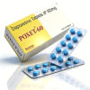 必利勁-2 必利勁學名藥POXET-60 鋁箔排裝與藥品規格 - 10x10Tablets 盒裝