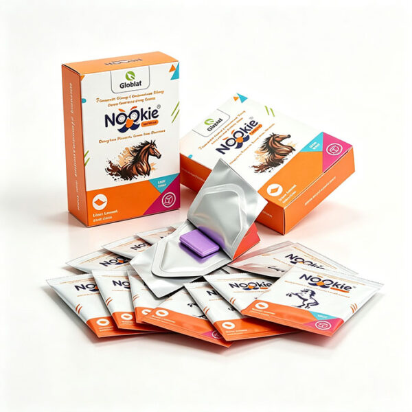烈馬口含片 Nookie Strips 外包裝正面 - 威而鋼口溶膜 西地那非100mg+達泊西汀20mg
