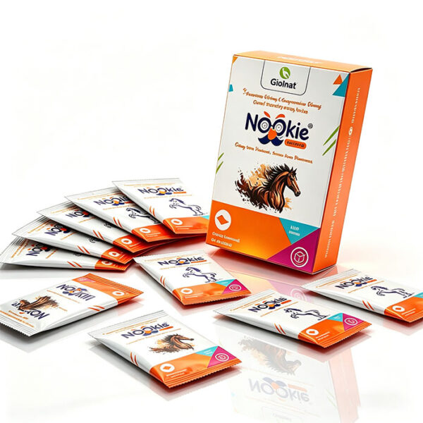 烈馬口含片 Nookie Strips 鋁箔獨立包裝與口溶膜片劑特寫 - 威而鋼口溶膜 10片裝