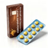 超級艾力達雙效片Levifil Super Power 鋁箔排裝與藥品規格 - 1x10Tablets 盒裝