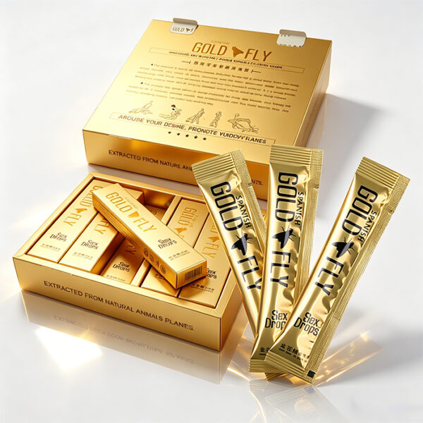 金蒼蠅-1 西班牙金蒼蠅GOLD FLY 外包裝正面 - 女性催情液 5ml 西班牙原裝