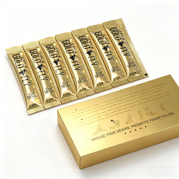 金蒼蠅-2 西班牙金蒼蠅GOLD FLY 滴管與液體特寫 - 無色無味女性催情液