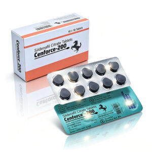 馬牌200-1 印度馬牌200 Cenforce-200 外包裝盒正面 - 西地那非200mg 10粒裝 Centurion Laboratories