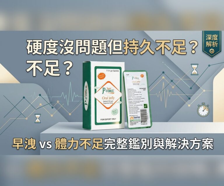 泰國果凍 液態威而鋼 Super P Force 雙效果凍 助勃延時 功效 用法